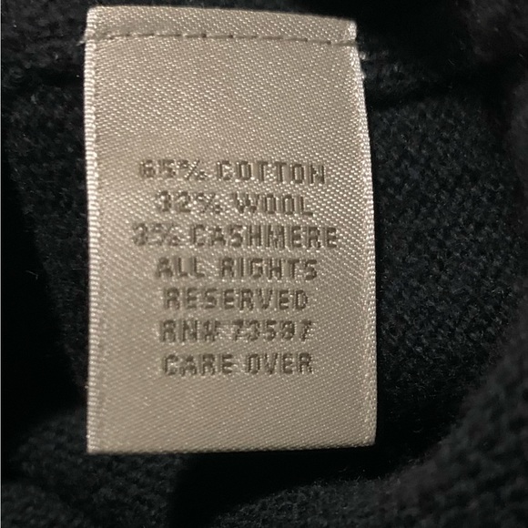 Stile Di Vita Full Zip Cotton /Wool/Cashmere Sweater - Picture 6 of 6